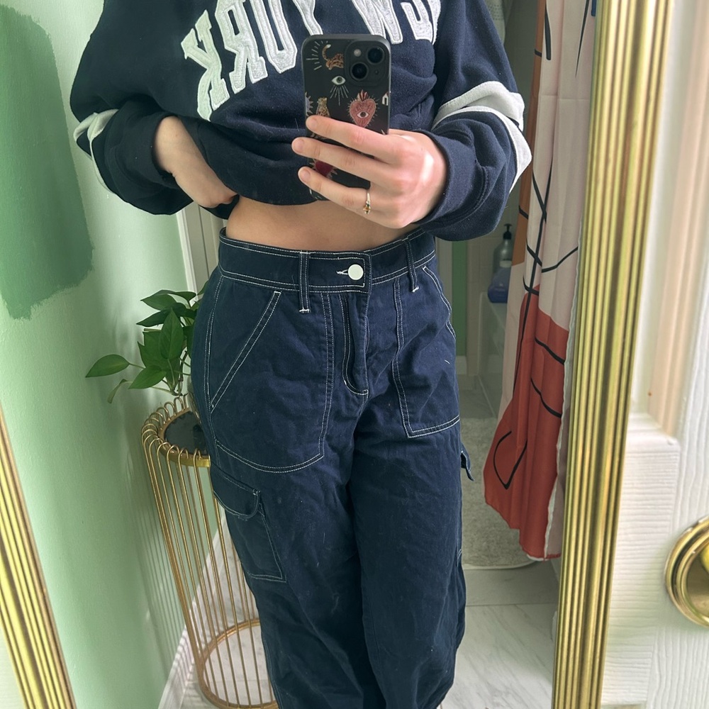 Stylish Navy Women's Jeans